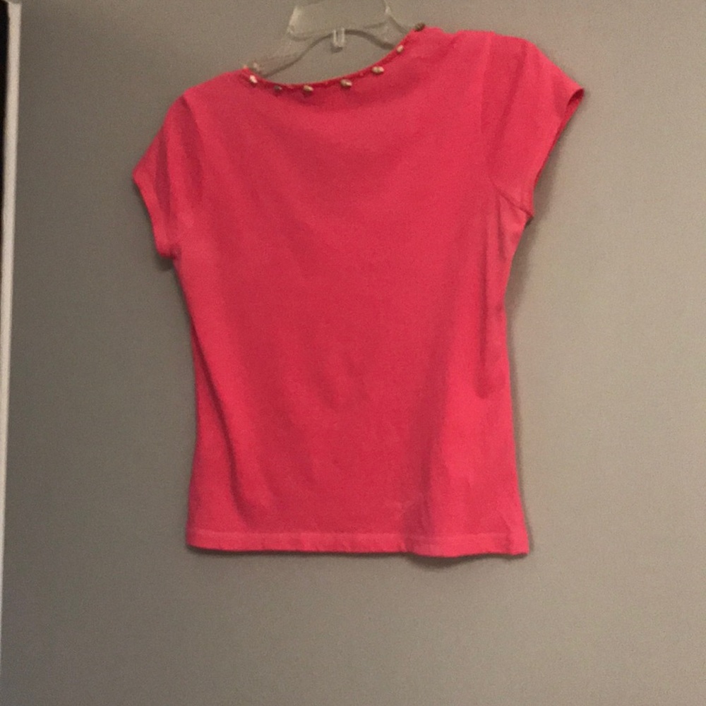 Petite shell collared top - Picture 4 of 4
